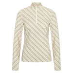 Maillot equitation technique avec protection uv femme hv polo manja xs femme beige