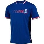 S - maillot fff - equipe de france - homme - manches courtes - polyester - bleu