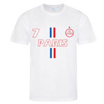 Maillot de foot enfant  esprit paris  t - shirt sportif respirant n7