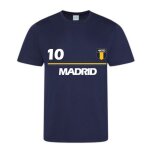 Maillot foot enfant - style madrid - bleu marine - taille 3 au 14 ans Maillot foot enfant - style madrid - bleu marine - taille 3 au 14 ans