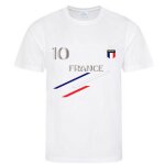 Maillot de foot france enfant blanc