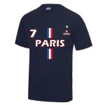 Maillot de foot paris homme bleu marine