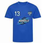 Maillot de foot marseille enfant bleu royal