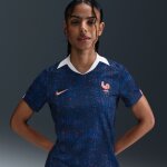 Maillot de foot replica nike dri - fit fff 2025 stadium domicile (equipe fminine) pour femme - bleu