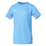 Maillot de football enfant nike dri - fit bleu université et blanc Maillot de football enfant nike dri - fit bleu université et blanc