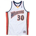 Maillot nba swingman stephen curry warriors 2009 - 10 hardwood classics mitchell & ness blanc