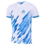 M - maillot - olympique de marseille - om - blanc - homme - manches courtes