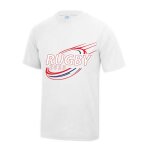 Maillot de rugby enfant blanc Maillot de rugby enfant blanc