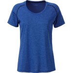 Maillot running respirant - femme - jn495 - bleu m�lange