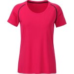 Maillot running respirant - femme - jn495 - rose vif