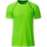 Maillot running respirant - homme - jn496 - vert vif