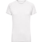 Maillot running en polyester recycl� - femme - jn519 - blanc