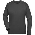 Maillot running en polyester recycl� - femme - jn521 - gris titane