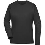 Maillot running en polyester recycl� - femme - jn521 - noir