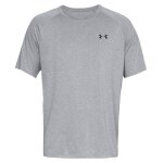 Maillot technique running manches courtes - homme - ua005 - gris chin� clair - under armour
