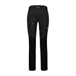 Mammut - women's courmayeur so pants - pantalon de randonn�e taille 42 - regular, noir