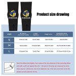 Manches rembourres de volley - ball pour fille et garon, support de poignet avec protection pour avant ...