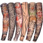 Manches de tatouage pour bras a fleurs, 1 pi�ce, sans couture, pour l'�quitation en plein air, protection ...