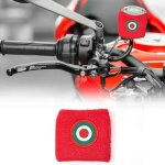 Manchette en eponge - 4r quattroerre. it - drapeau italie - rouge - 70 x 85 mm - universel et r�tror�fl�chissa ...