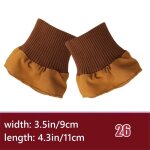 Manchette de veste en duvet en coton côtelé elastique, manteau coupe - vent anti - sale, manchette de ... Manchette de veste en duvet en coton côtelé elastique, manteau coupe - vent anti - sale, manchette de ...