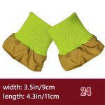 Manchette de veste en duvet en coton ctel elastique, manteau coupe - vent anti - sale, manchette de ...