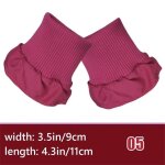 Manchette de veste en duvet en coton ctel elastique, manteau coupe - vent anti - sale, manchette de ...