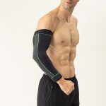 Manchons de bras de compression pour hommes et femmes, support de bras respirant antidérapant pour tendinite, ... Manchons de bras de compression pour hommes et femmes, support de bras respirant antidérapant pour tendinite, ...