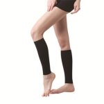 Manchon de compression de mollet pour hommes et femmes, chaussettes de compression sans pied, adaptées ... Manchon de compression de mollet pour hommes et femmes, chaussettes de compression sans pied, adaptées ...