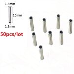 Manchons de fil de pêche en acier inoxydable, tube en cuivre, accessoires en aluminium, lot de 50 a 100 ... Manchons de fil de pêche en acier inoxydable, tube en cuivre, accessoires en aluminium, lot de 50 a 100 ...