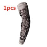 Manchons a motif de protection solaire pour l'extrieur, manchettes de bras de course, equitation, protection ...