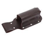 Manchon porte - bire pour bouteille de bire 330ml, ceinture en cuir pu, porte - bouteille de bire, ...
