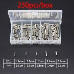 Manchons de sertissage de baril de tube de cuivre, ligne de pche, connecteurs de fil, tubes mixtes, ...