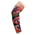 Manchons de tatouage de bras de fleur pour hommes et femmes, sans couture, equitation en plein air, crème ... Manchons de tatouage de bras de fleur pour hommes et femmes, sans couture, equitation en plein air, crème ...