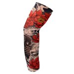 Manchons de tatouage de bras de fleur pour hommes et femmes, sans couture, equitation en plein air, crème ... Manchons de tatouage de bras de fleur pour hommes et femmes, sans couture, equitation en plein air, crème ...