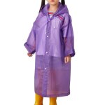 Manteau impermable d'extrieur pour enfants, rsistant a l'eau, avec cordon de serrage givr, cape de ...