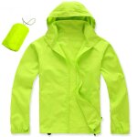 Manteau de sport ultramince et imperméable pour hommes et femmes, veste de cyclisme en plein air Manteau de sport ultramince et imperméable pour hommes et femmes, veste de cyclisme en plein air