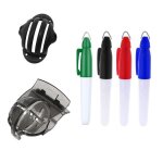 Marqueur d'alignement de balle de golf, outils de marquage de ligne, modèle de marque de dessin, stylos ... Marqueur d'alignement de balle de golf, outils de marquage de ligne, modèle de marque de dessin, stylos ...