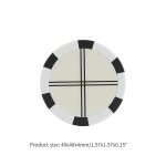 Marqueur d'alignement de ligne, marque d'alignement de balle de golf en couleur, modle de marquage de ...