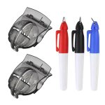 Marqueur de balle de golf lger avec 3 stylos, mini outil portable de sport d'alignement, entranement ...