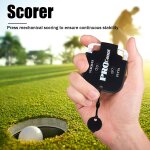 Marqueur de golf portable pour l'ext�rieur, 1 pi�ce, dispositif de r�initialisation a une touche, accessoires ...