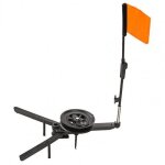 Marqueur de p�che sur glace en hiver, canne a p�che, main libre, orange, pliable, accessoires de plein ...
