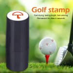 Marqueur de tampon de balle de golf a encre, marqueur de tampon de balle de golf a schage rapide, accessoires ...
