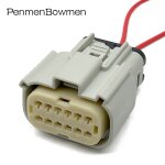 Marron molex - fil de prise etanche, sfp 33472 - 1202 jumper, compatible pour harley 2019 up, gts radio ...
