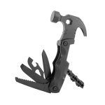 Marteau a griffes de poche portable en acier inoxydable, outils utilitaires, plein air, survie, chasse, ...
