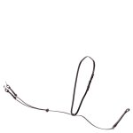 Martingale pour cheval avec bouchon en caoutchouc premiere cob mixte marron