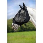 Masque anti - mouches equith�me  lycra�  - couleur : noir, taille : xl cheval de trait