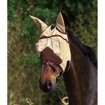 Masque anti - mouches equithme  fly protector  taille cheval, equitation