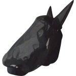 Masque anti - mouches equithme ¿lycra - couleur : noir, taille : l