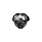 Masque casque jet trendy 17 t - 101 dark knight noir mat
