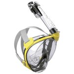 Masque facial duke medium large - couleur - clear / yellow
